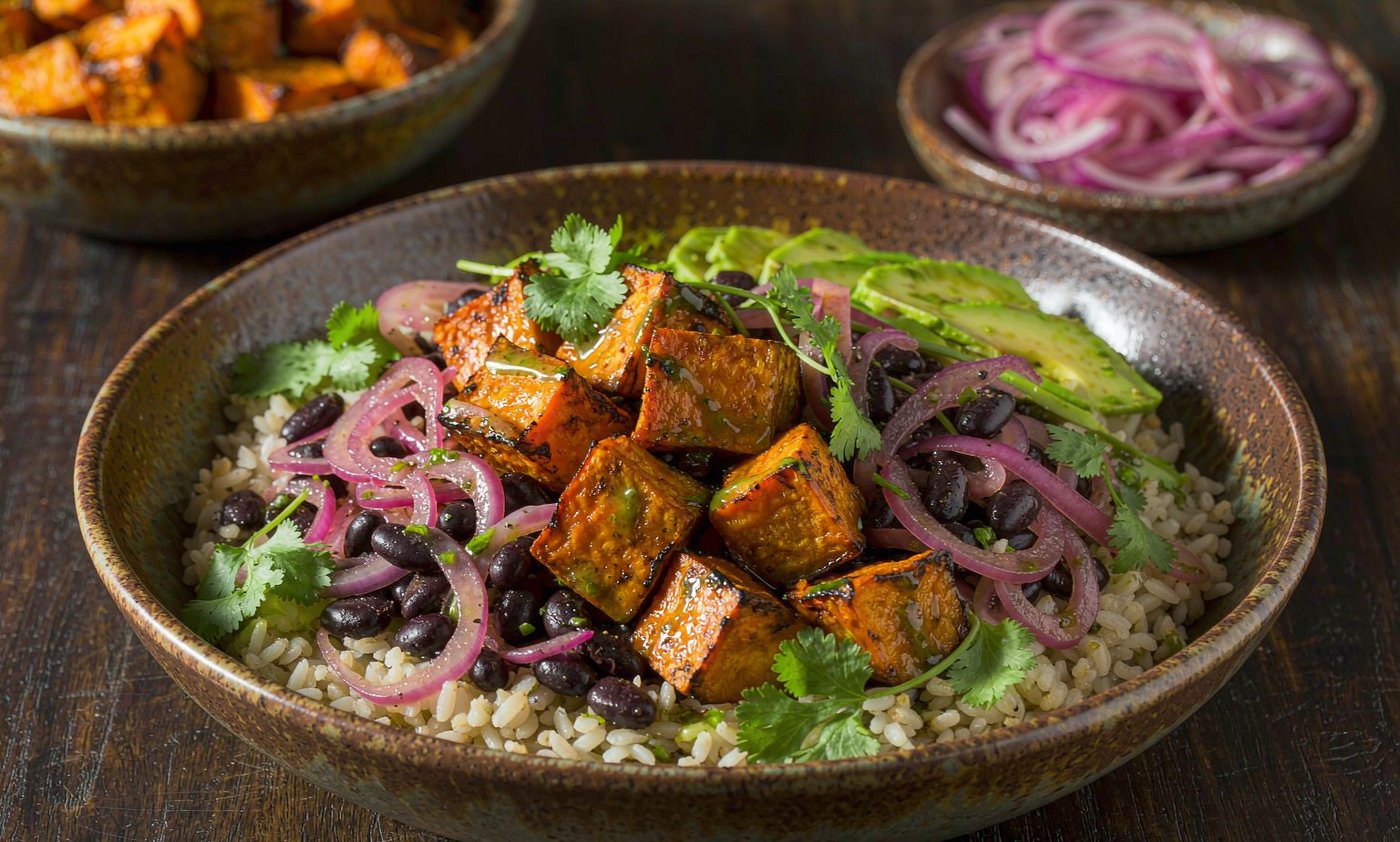 Black Bean & Sweet Potato Bowls