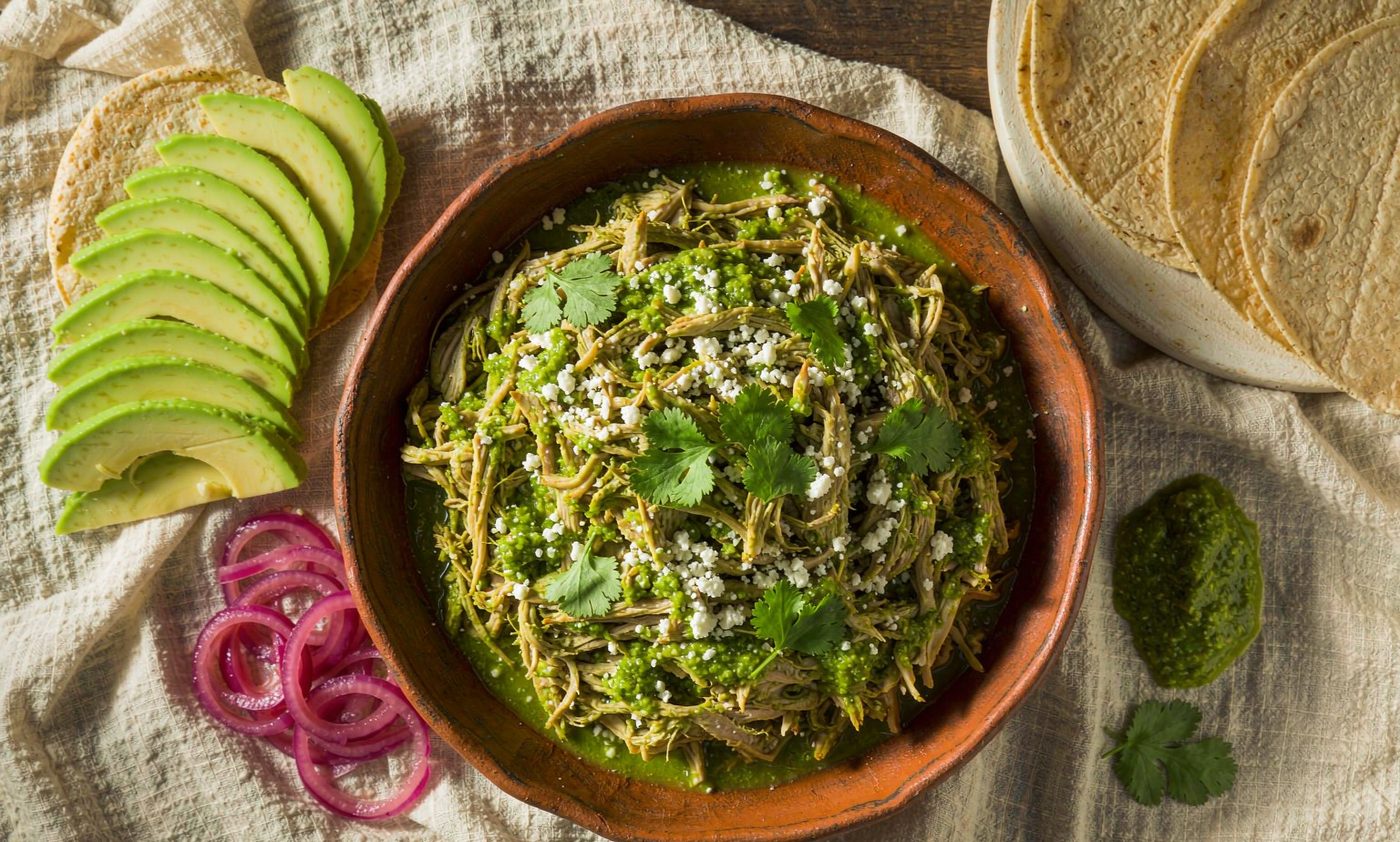 Salsa Verde Chicken Tinga