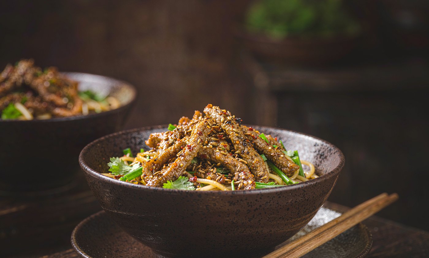 Cumin Lamb Stir-Fry Noodles