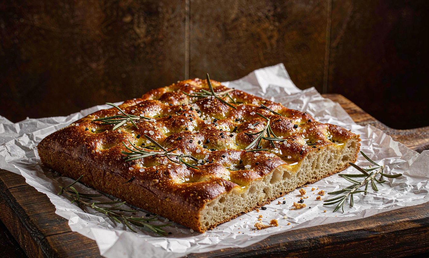 Olive Oil Focaccia Bites