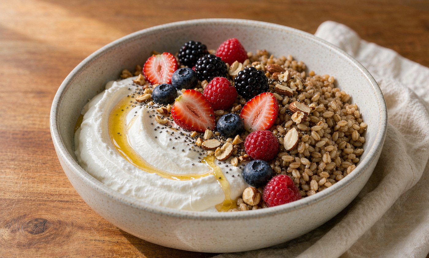 Greek Yogurt Grain Bowl
