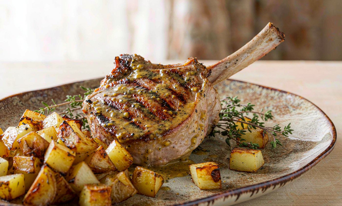Honey-Mustard Pork Chops