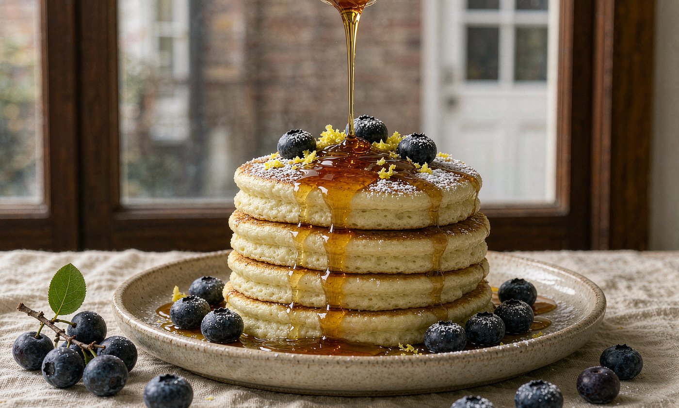 Lemon Ricotta Pancakes