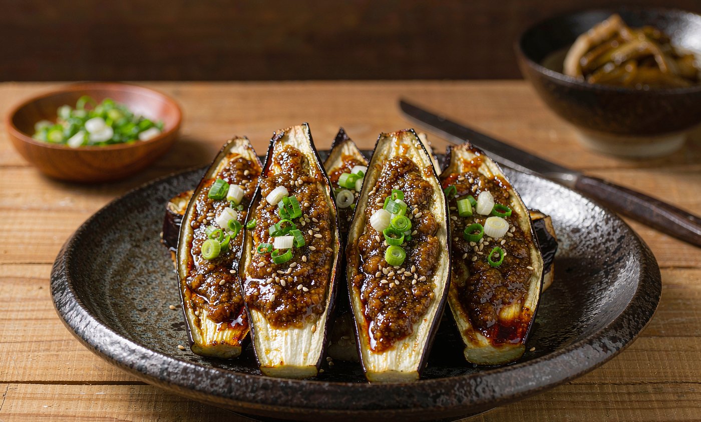 Miso-Glazed Eggplant