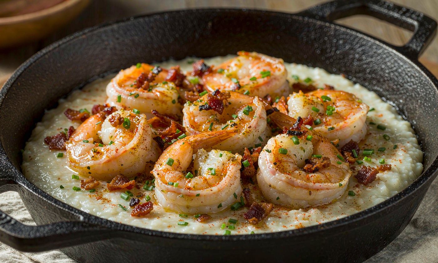 Shrimp & Grits Skillet