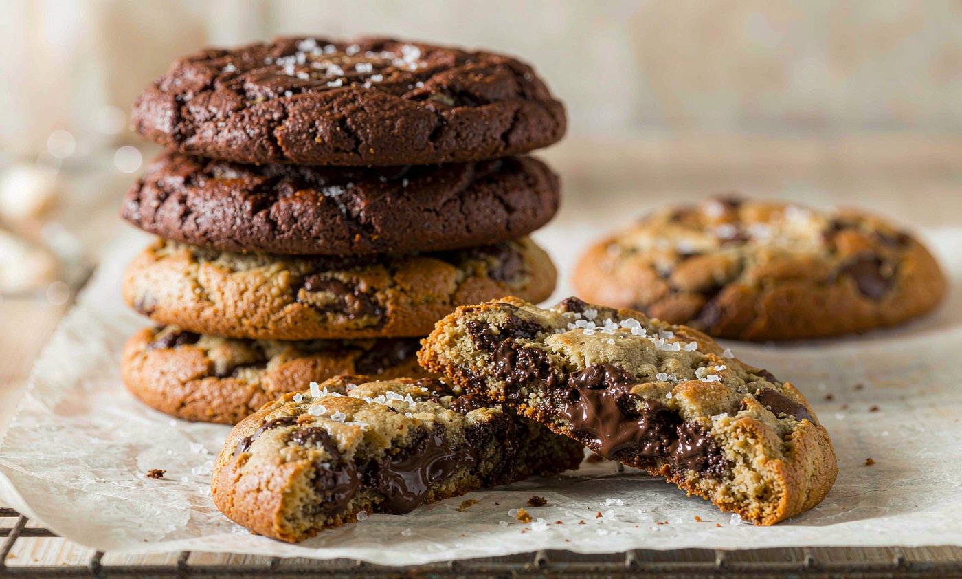 Soft Chocolate Chunk Cookies